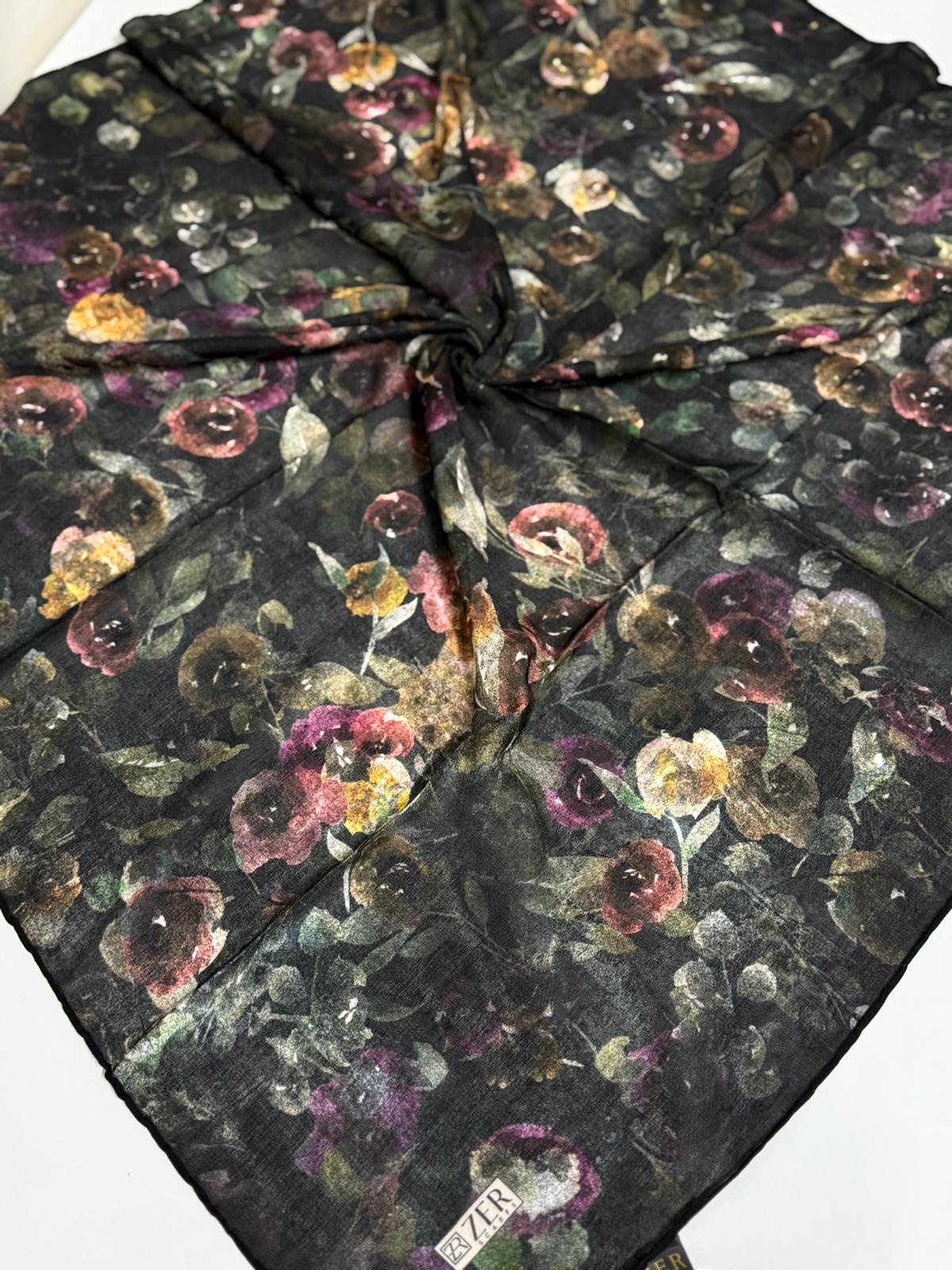 ZER ORGANİK EŞARP KARMA DESEN 02