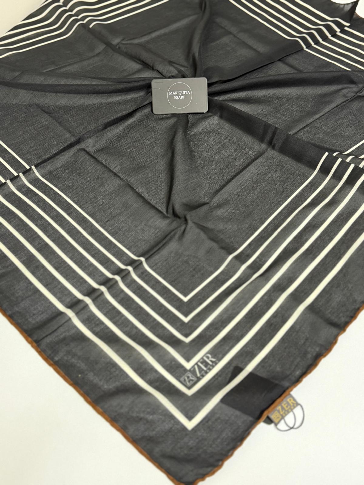 ZER ORGANİK EŞARP KLASİK DESEN 19