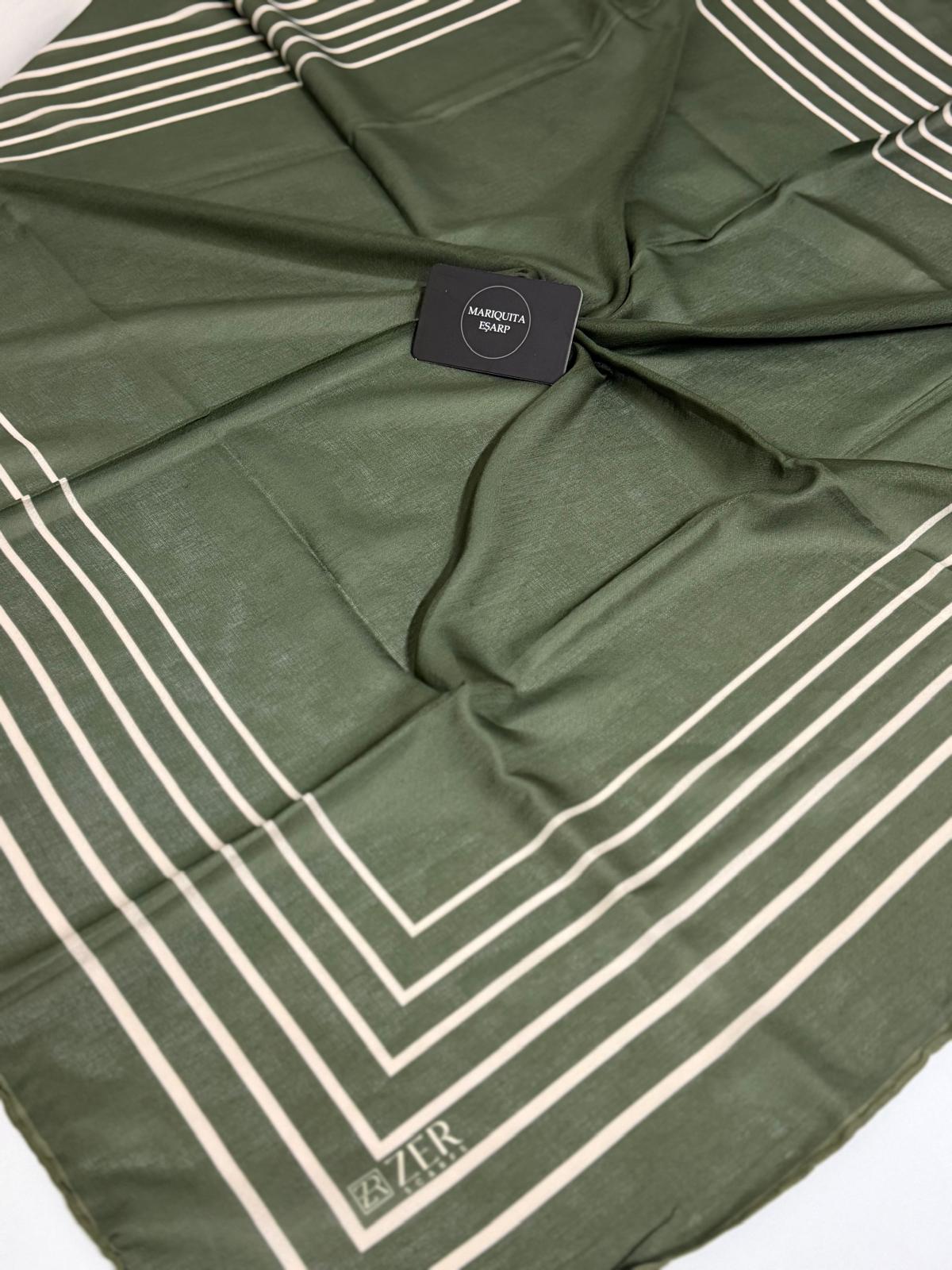 ZER ORGANİK EŞARP KLASİK DESEN 06