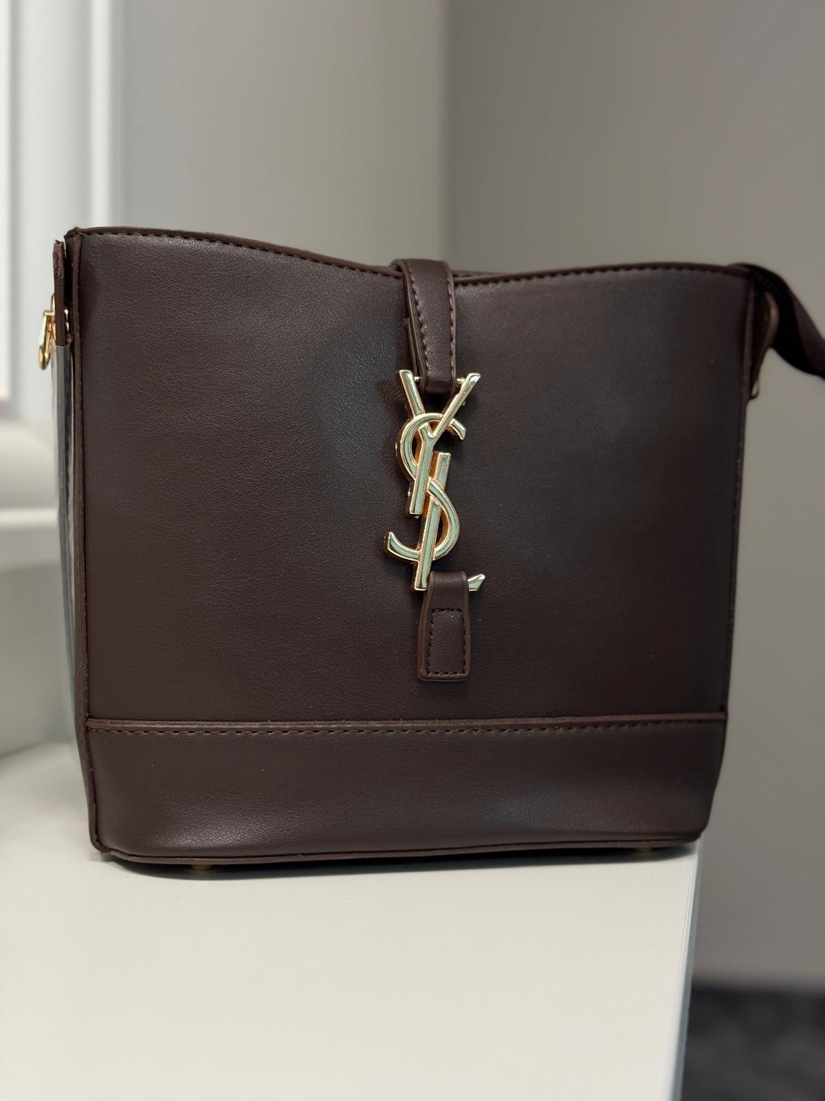 BUCKET ÇANTA ACI KAHVE