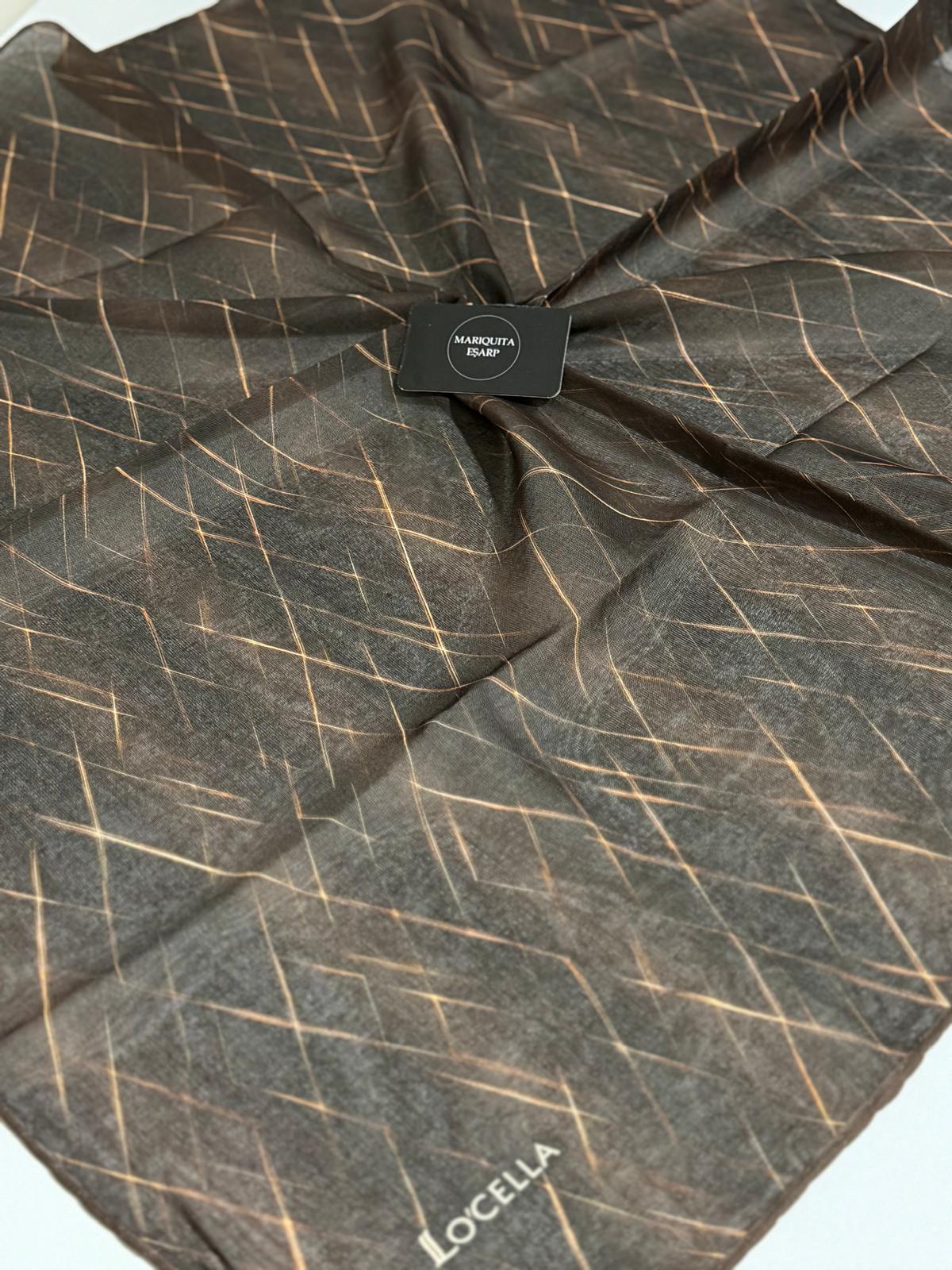 SOFT EŞARP KAHVE SERİ 07