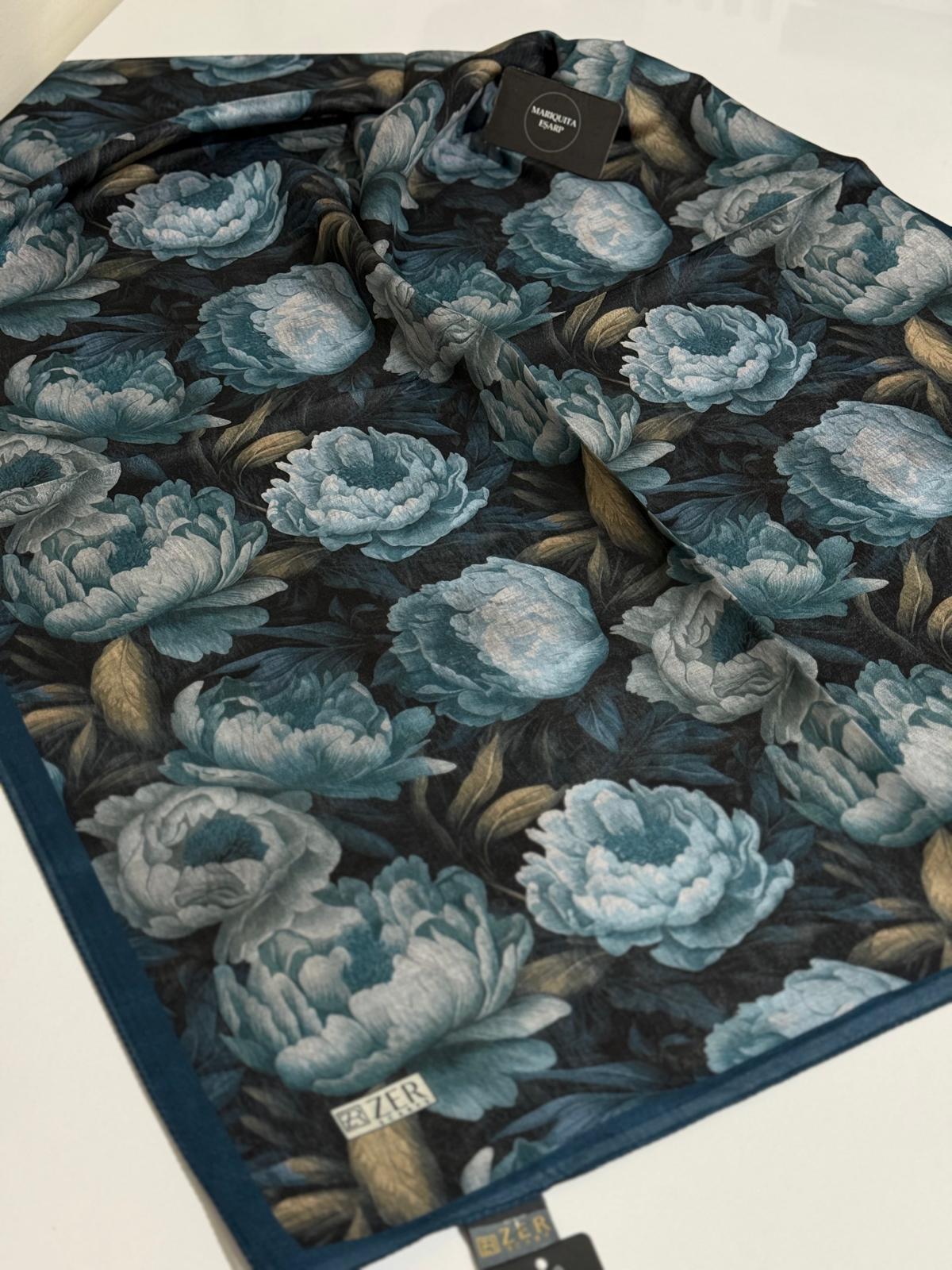 ZER ORGANİK ŞAL KARNAVAL DESEN 10