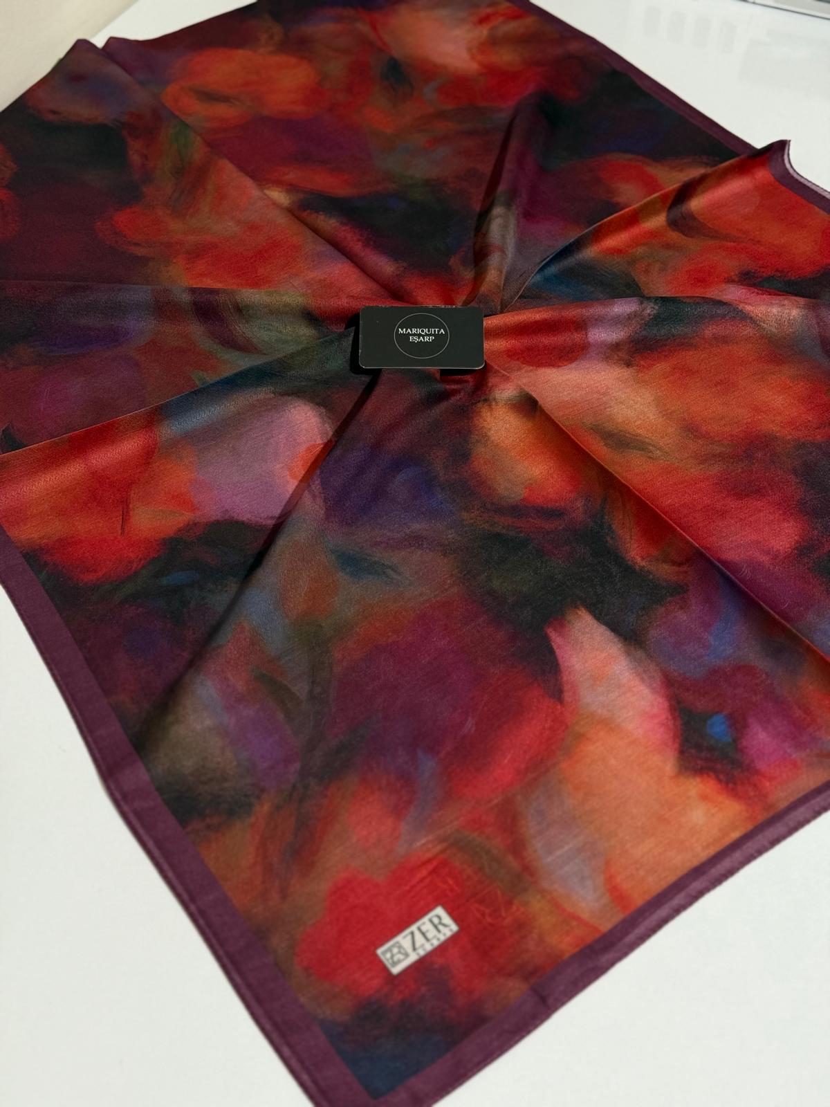 ZER ORGANİK ŞAL SİSLİ DESEN 04