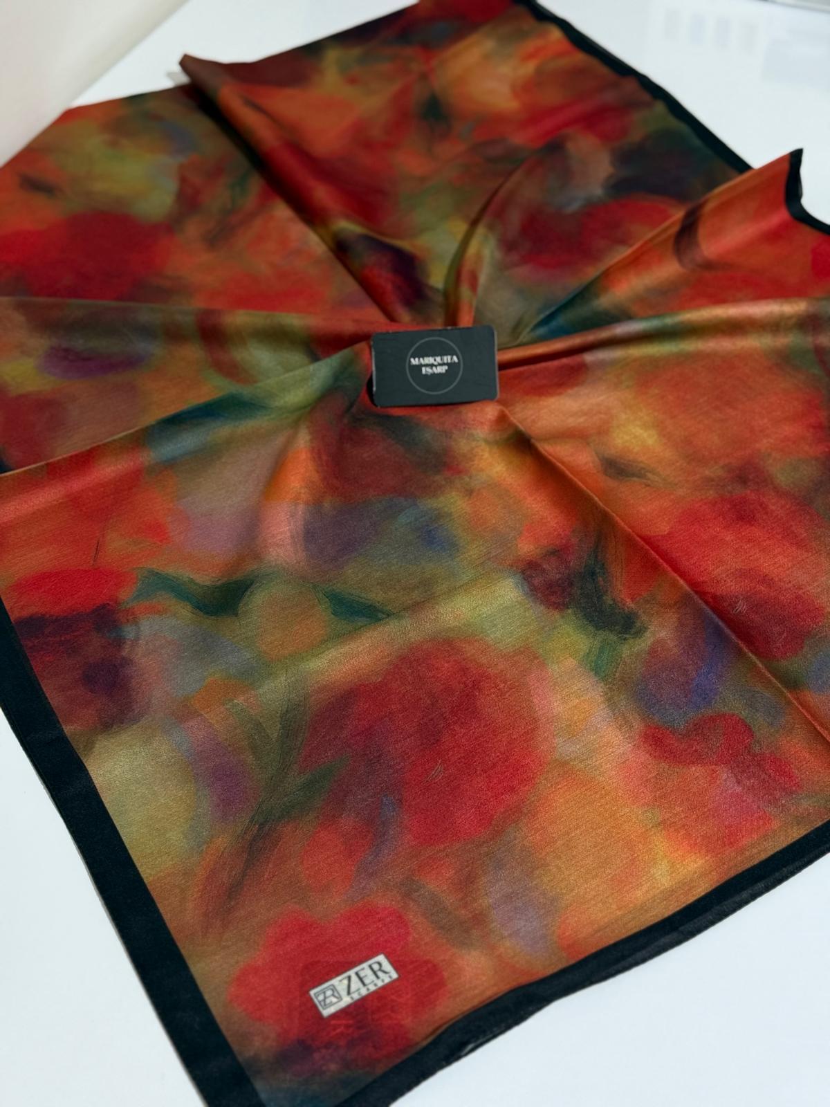 ZER ORGANİK ŞAL SİSLİ DESEN 03