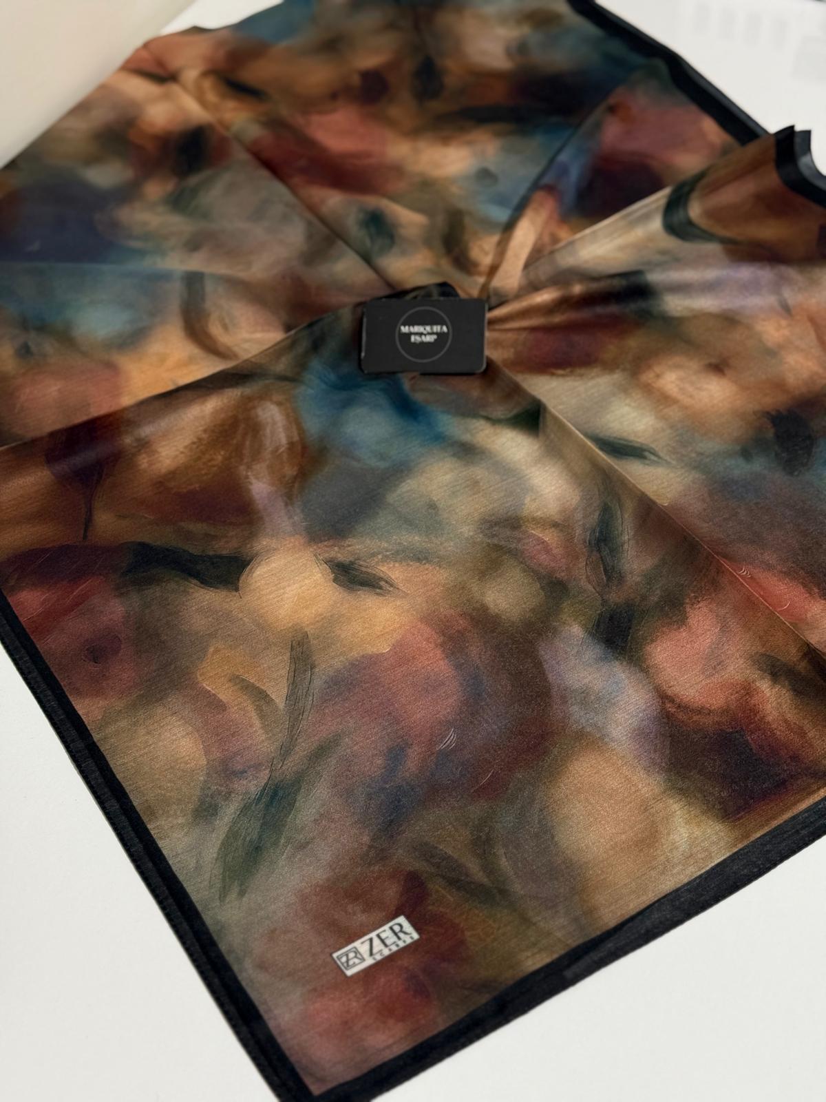 ZER ORGANİK ŞAL SİSLİ DESEN 02