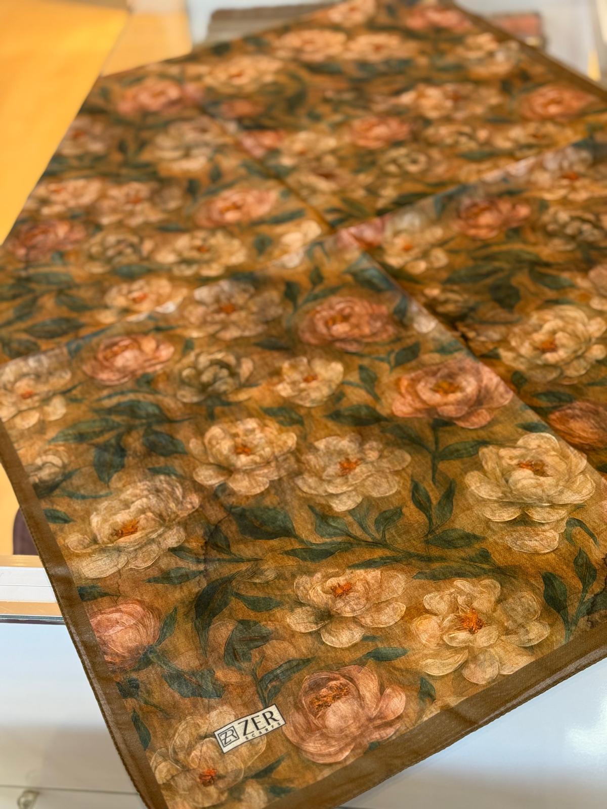 ZER ORGANİK ŞAL KARNAVAL DESEN 16