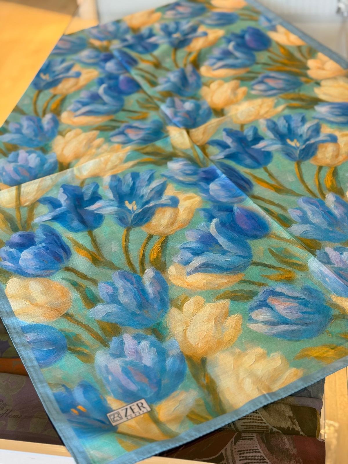 ZER ORGANİK ŞAL KARNAVAL DESEN 17