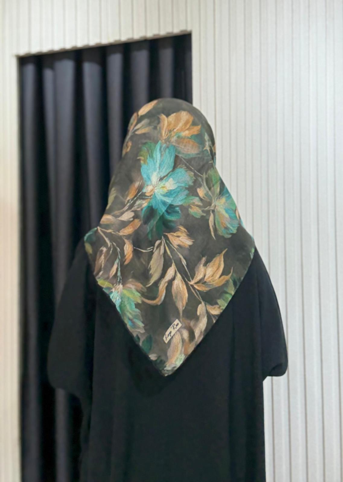 SOFT KETEN EŞARP BAHAR DESEN 06