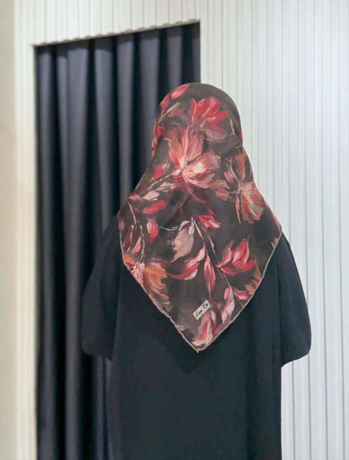 SOFT KETEN EŞARP BAHAR DESEN 02