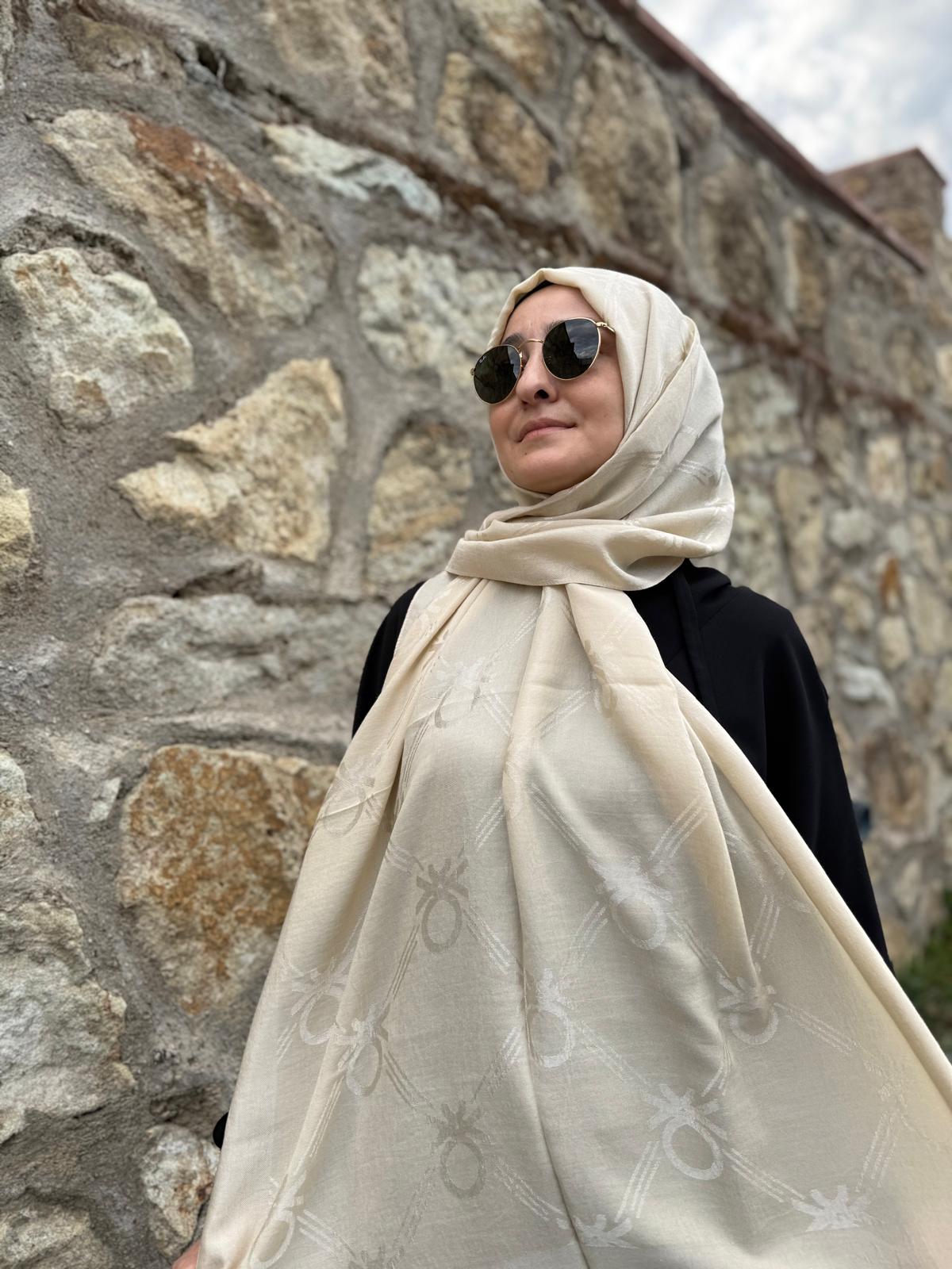 BENETTON ŞAL LYOCELL MİLANO 1032 KREM
