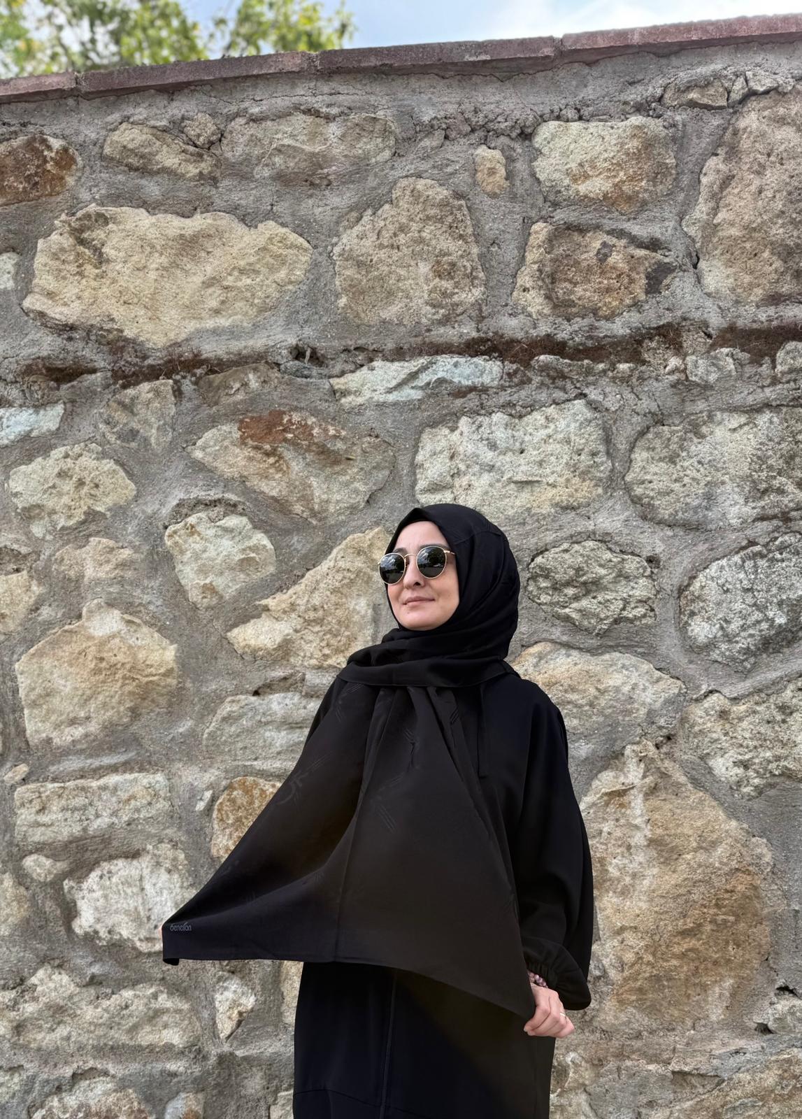 BENETTON ŞAL LYOCELL MİLANO 1032 SİYAH