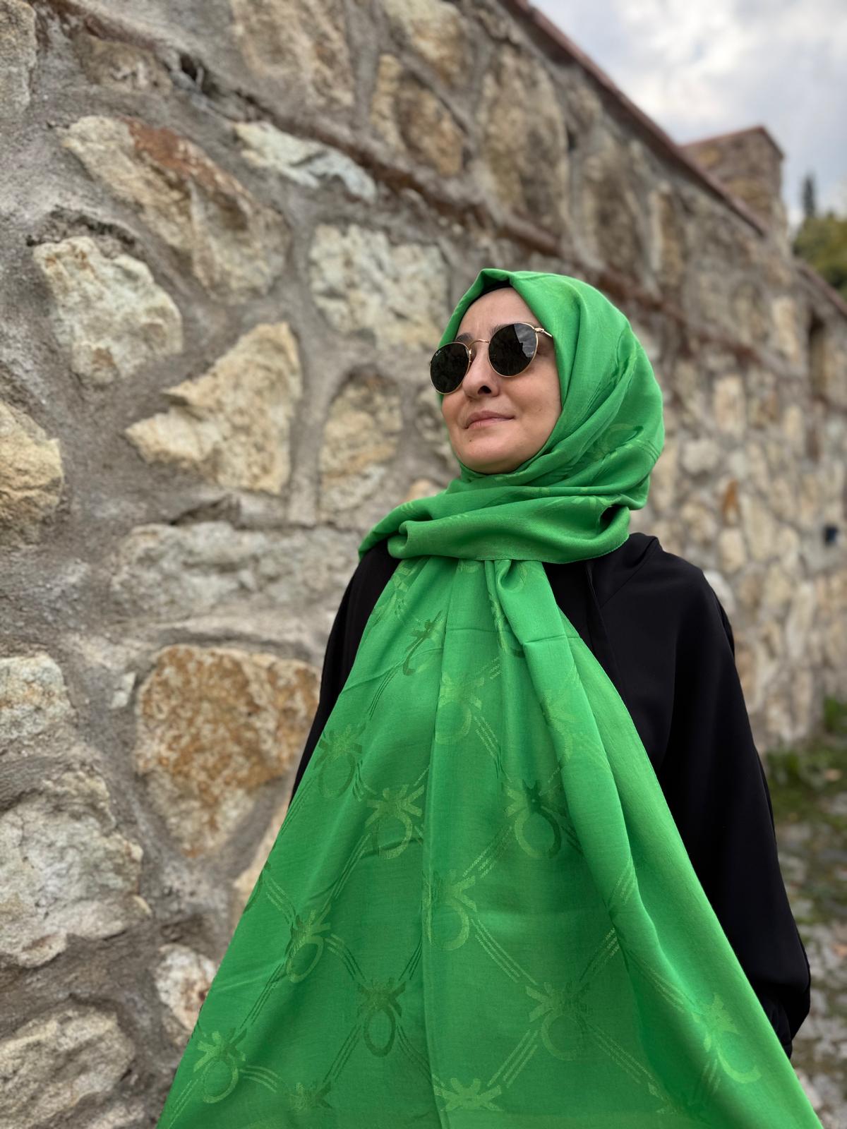 BENETTON ŞAL LYOCELL MİLANO 1032 YEŞİL