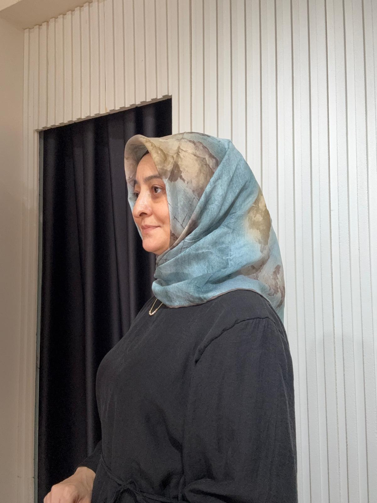 LUVEN SARA EŞARP LS03206 MAVİ 20
