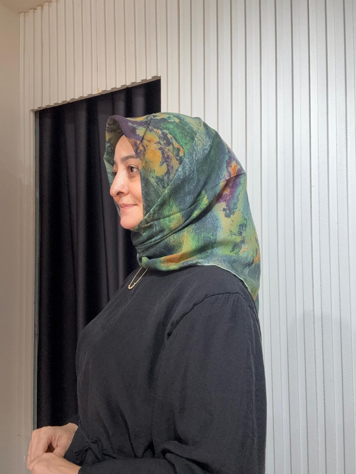 LUVEN SARA EŞARP LS03206 YEŞİL 32